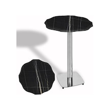 Papatya Bistro Wermodin Masa Yuvarlak 67 Cm Kromnikel - Palazzo Çok Renkli