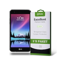 LG Uyumlu K4 Ekran Koruyucu Cam 5 Adet (535078926)