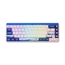 Akko JIN01 Santorini Rosewood Switch RGB Kablosuz Hotswap Mekanik Oyuncu Klavye