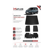 Citroen Berlingo 2020 Model 4d Ekstra Havuzlu Paspas Ve Bagaj Havuzu Set