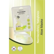 Dermal Kuru Ve Yorgun Ciltler Için Nemlendirici Ve Canlandırıcı Aloe Kore Maskesi 23 Gr 3 Adet