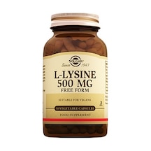 Solgar L-Lysine 500 Mg 50 Kapsül