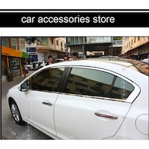 Honda Civic Fb7 Cam Çıtası Çerçevesi Kromu Nikelajı Komple 2012-2015