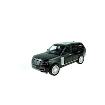 1:24 Ölçek Metal Model Super Suv Çek Bırak Işıklı Sesli Siyah