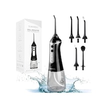 Turewell Şarjlı Taşınabilir Ağız Duşu - 3 Modlu Ve 5 Değiştirilebilir Başlıklı Diş Temizleme Cihazı