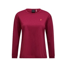 Peak Performance W Traıl Ls Kadın Günlük Uzun Kollu Tişört G79359090t Kırmızı