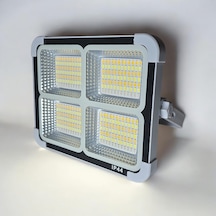 Begin 200w Taşınabilir Ledli Projektör Güneş Enerjili Powerbank Özellikli