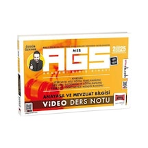 Yargı 2025 Meb-ags Anayasa Ve Mevzuat Bilgisi Video Ders Notu - Özgür Özkınık