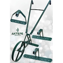 Pancar Ara Çapası 3 Bıçaklı Ot Sökme Ot Yolma T ırpan  Çapası 20 Cm 28 Cm 36 Cm Üç Çelik Bıçak