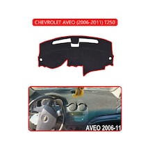 Chevrolet Aveo 2006-2011 T250torpido Koruma Halısı Kırmızı Kenar
