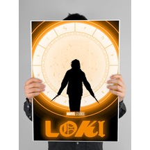 Loki Poster 60x90cm Afiş - Kalın Poster Kağıdı Dijital Baskı