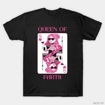 Tarzsokak Kraliçe Osuruk Komik Mizah Utanç Verici Komik Meme T-shirt Erkekler Kadınlar Için % 100% Pamu Çok Renkli