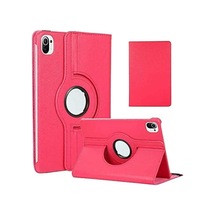 Xiaomi İle Uyumlu Mi Pad 5 Dönebilen Standlı Kılıf, Pembe Koyu