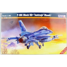 Mistercraft G116 1/48 F-16c Block 52 + Jastrzab Hawk Savaş Uçağı Plastik Model Kiti