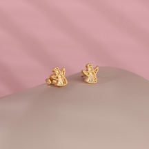 Goldkupe 14 Ayar Altın Melek Küpe 1,54 Gr-4413