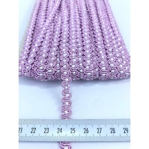FdayAksesuar Açık Lila Beyaz Su Taşı 1 Metre En 1 cm FRDY15382