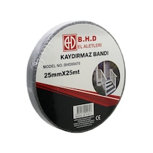 25mm X 25mt Kaydırmaz Siyah Bant Go53/03431