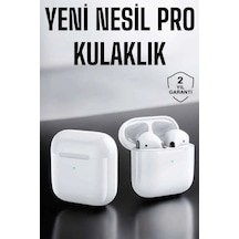 Mey İthalat Yeni Nesil Pro Bluetooth Kulaklık Uzun Pil Ömrü Beyaz Belirtilmemis