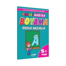 Renkli Harika Boyama Okula Hazırlık 5+yaş - Yqbx-614989
