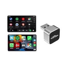 Kablosuz Oto Görüntü Adaptörü İle 2in1 Carplay Ve Android Bağlantısı