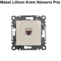 Makel Lillium Krem Nümeris Telefon Prizi