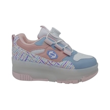 Zerhan Alessio 9625 Kız Çocuk Pudra Işıklı Patenli Tekerlekli Sneaker Spor
