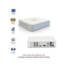 Ds-7104hghı-m1 4 Kanal Dvr İnsan Araç Sınıflandırma Destekli