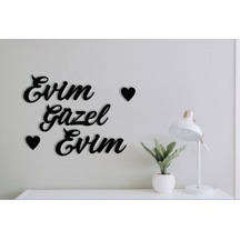 Evim Güzel Evim-duvar Yazısı