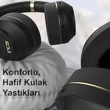 Inca Ibk-503s Kablosuz 5.3 Bluetooth Hafıza Kart Destekli Kulak Üstü Kulaklık Siyah 400mah 12 Saat Pil Ömrü Bluetooth, Micro Sd Hafıza Kartı Ve Aux Modu Desteği
