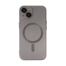 Apple iPhone Uyumlu 14 Plus Kılıf Moshi Lens Magneticsafe Silikon - Füme Bzsxx00 1