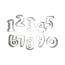 Porland Soft Numbers Kurabiye Kalıbı