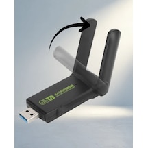 Yüksek Performanslı 1200 Mbps Dual Band Wifi Adaptör