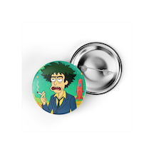 Spike Spiegel - 44 Mm İğneli Çanta Rozeti - 5 Adet Diğer
