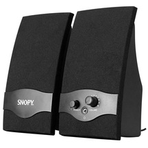 Snopy Sn-84 3W Rms 1+1 Siyah Usb Hoparlör Siyah