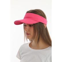 Uv Koruyuculu Unisex Siperlikli Fuşya Şapka Fuşya