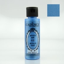 203 Mavi 70Ml Metalik Boya
