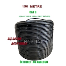150 Metre Internet Kablosu/utp Cat6 Cift Kat Korumalı/iç Dış Mekan/150m Ethernet Kablosu