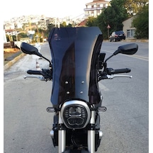 Motocam Voge Acx 525 Ön Cam 2023-2026 Model 58cm Siyah Renkli 4mm
