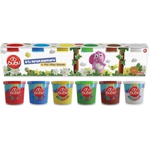 Bu-bu Büyük Boy 6'lı Oyun Hamuru 6x100gr