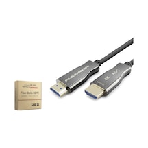 Hadron Hdx2055 Fiber Optik Hdmı 2.0 Kablo 4k Uhd 60 Hz 10 M - Siyah