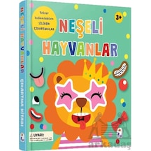 Neşeli Hayvanlar - Silikon Çıkartmalı İndigo Çocuk