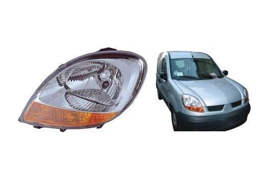 Far Renault Kangoo Sol Sarı Sinyalli Motoru Üzerinde 2003-2008
