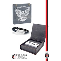 Beşiktaş Lisanslı Fashion Ayarlanabilir Bileklik Kutulu 001