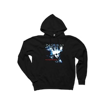 Napalm Death Fear Emptine Siyah Kapşonlu Sweatshirt Hoodie Siyah