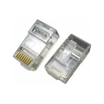 Hatfon 8p8c Rj45 Plug Cat6 Ez Konnektör Yeni Nesil 100 Adet