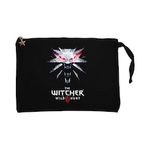 The Witcher Wild Siyah Clutch Astarlı Cüzdan / El Çantası Siyah
