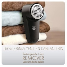 Subzero Rw90 Şarjlı Tüy Temizleme Makinesi Siyah