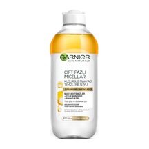 Garnier Çift Fazlı Micellar Kusursuz Makyaj Temizleme Suyu 400ml 3 Adet