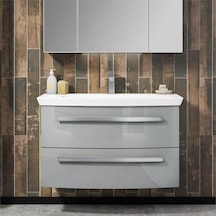 Orka Urla 110 Alt Modül + Lavabo Parlak Gri Diğer