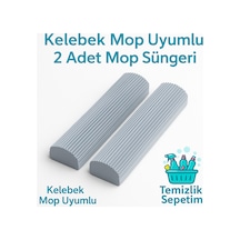 Kelebek Mop Yedek Sünger Başlık 28 Cm 2 Adet